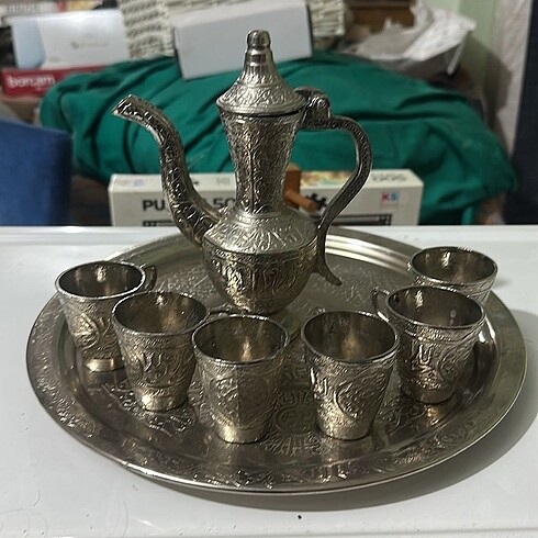 Antika Gümüş set