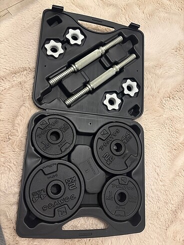 Decathlon 20 kg dambıl kit