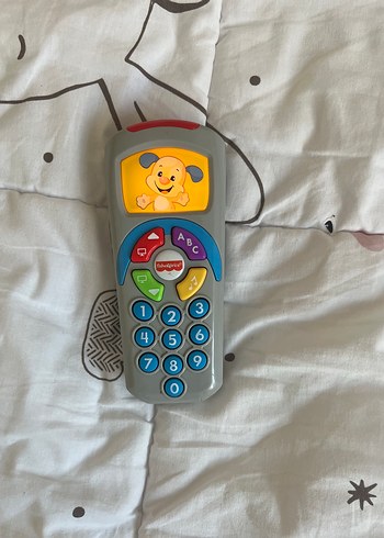 Fisher-Price Eğitici Telefon Oyuncağı Gri