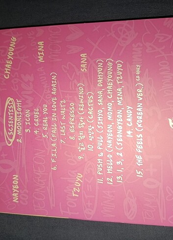 xs Beden Twice Formule Of Love Albüm