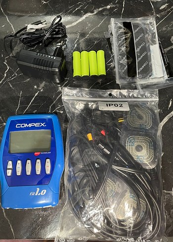 Compex Fit 1.0 Kas Terapisi Cihazı Mavi