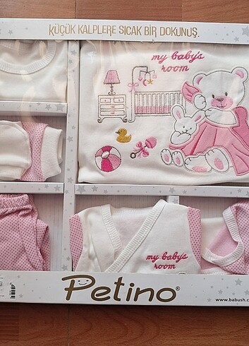 Petino Hastane Çıkışı Ürün Paketi (10 Parça) - Pamuklu Kumaş