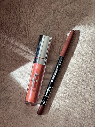 Flormar 244 dudak kalemi ve lip gloss