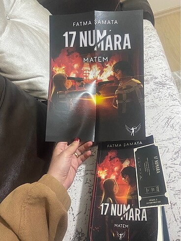17 numara serisi (2 kitabı ciltli 1.ci kitabı karton kapak)