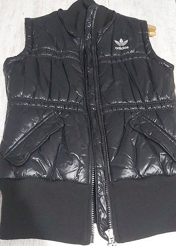 Adidas siyah adidas marka bayan şişme yelek