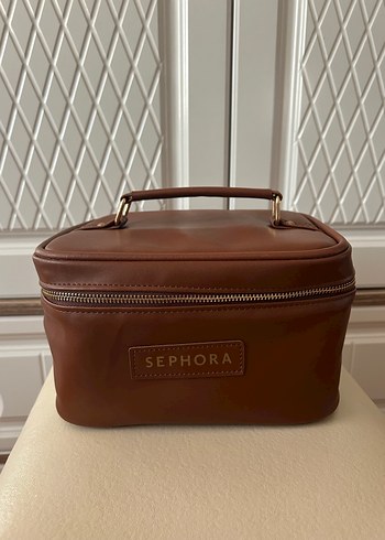 SEPHORA Deri Makyaj Çantası