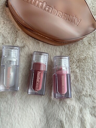 Beden Huda üçlü gloss set