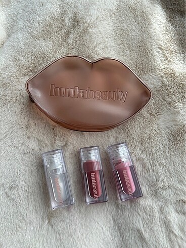 Huda üçlü gloss set