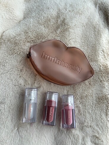 Beden Renk Huda üçlü gloss set