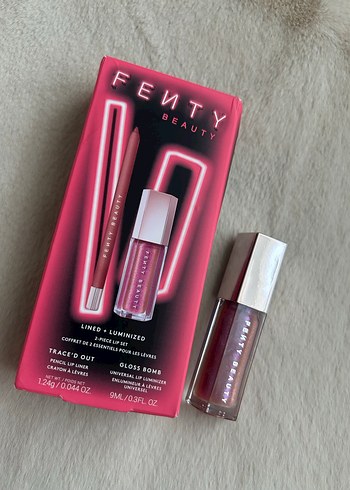 Fenty Beauty Pembe Işıltılı Dudak Parlatıcısı Seti - Görsel 2