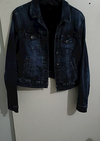 MAVİ Kadın Lacivert Düğmeli Denim Ceket