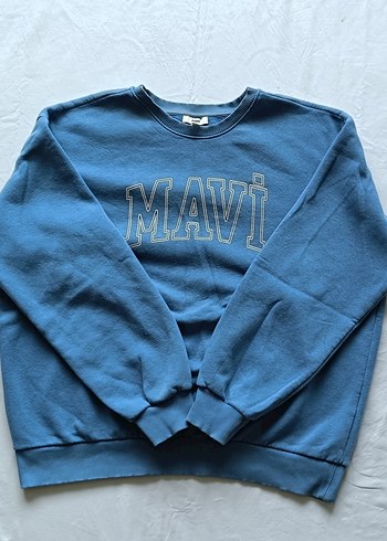 Mavi Kadın Uzun Kollu Oversize Sweatshirt