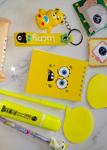 Sarı Renkli Okul ve Kırtasiye Seti - Görsel 3