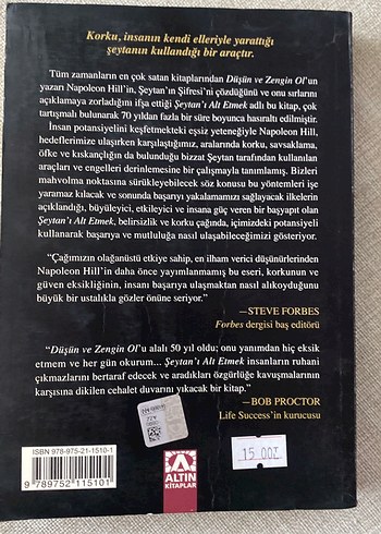  Şeytanı Alt Etmek - Napoleon Hill