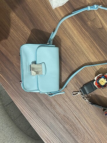 Zara Zara çift kulplu mini çanta