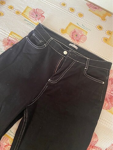 36 Beden siyah Renk Siyah mom jean