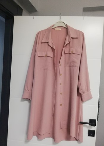 Pembe Uzun Gömlek