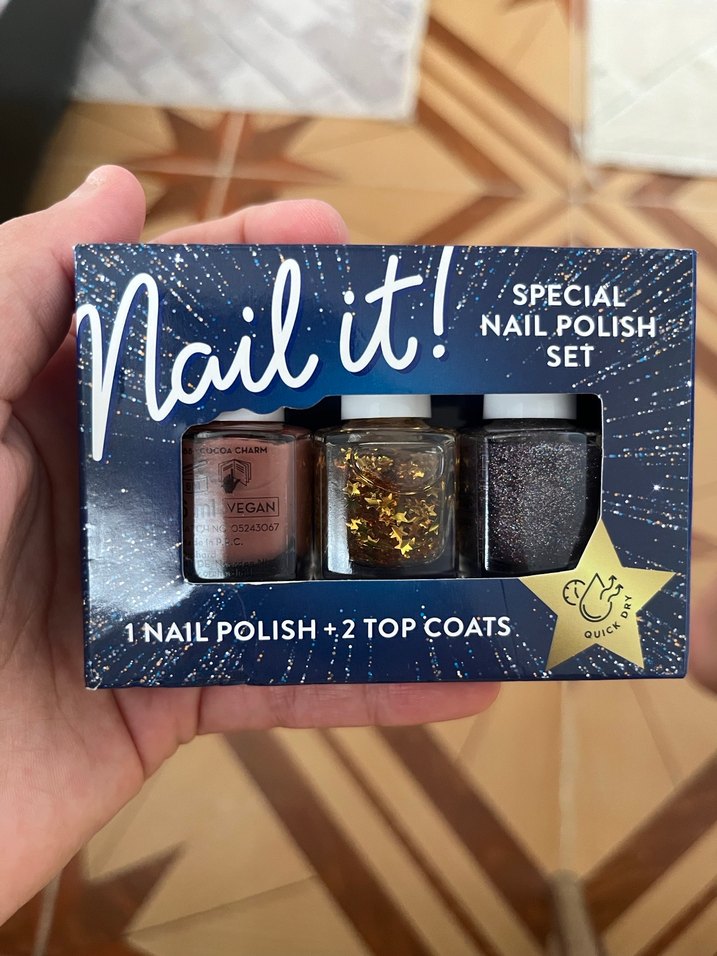 Nail It! Altın Parlak Oje Seti - Görsel 2