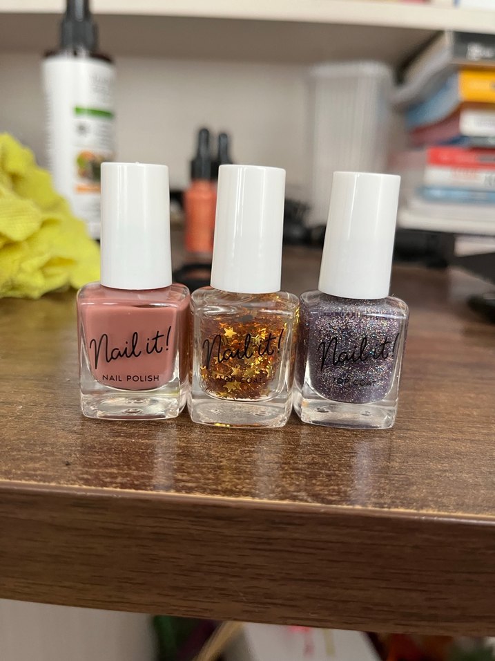 Nail It! Altın Parlak Oje Seti - Görsel 3