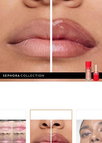 Beden ten rengi Renk Sephora Lip Plumper Set