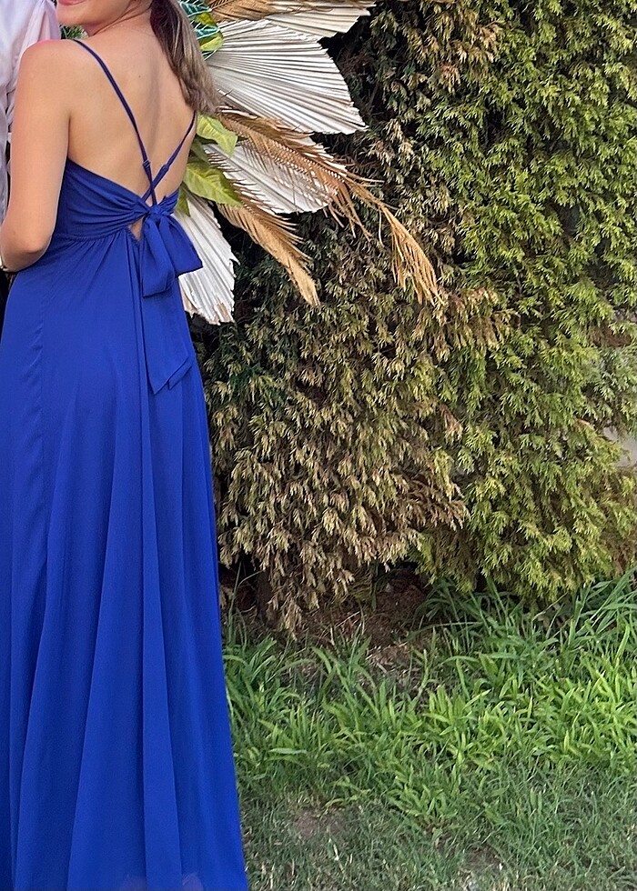 Şifon elbise - Görsel 2