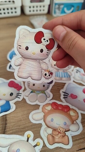 Beden Hello kitty sticker soft