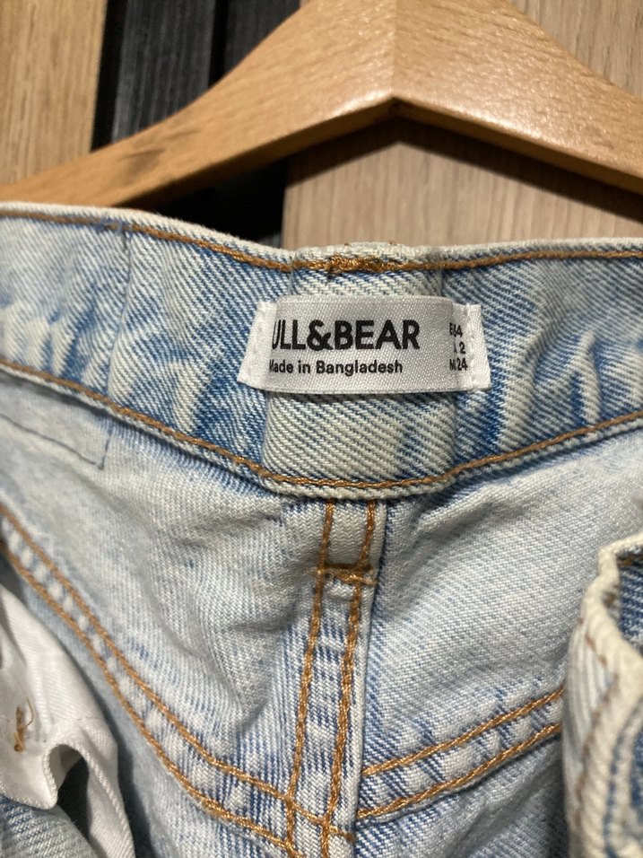 Kadın Bol Kesim Yırtık Denim Jean - Görsel 2