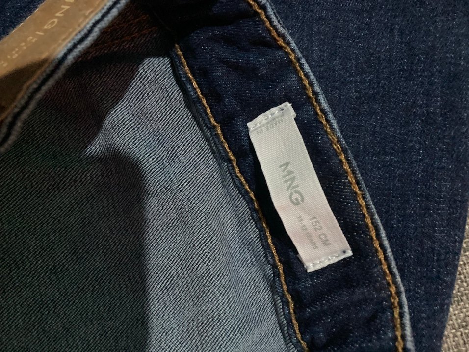 Düğmeli Mavi Denim Mini Etek - Görsel 4