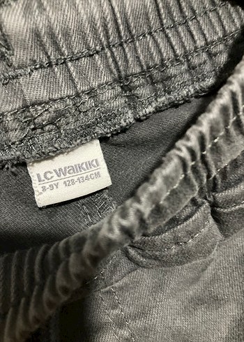 Gri Erkek Çocuk Bol Kesim Kot Pantolon - Görsel 4