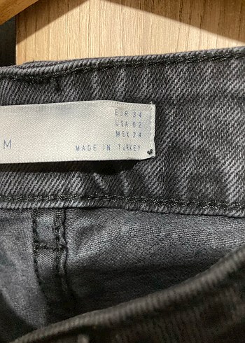 Gri Normal Kesim Kadın Denim Jean - Görsel 3