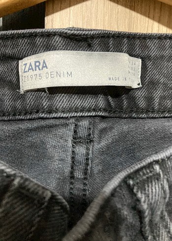 Gri Normal Kesim Kadın Denim Jean - Görsel 2