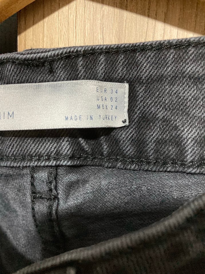 Gri Normal Kesim Kadın Denim Jean - Görsel 3