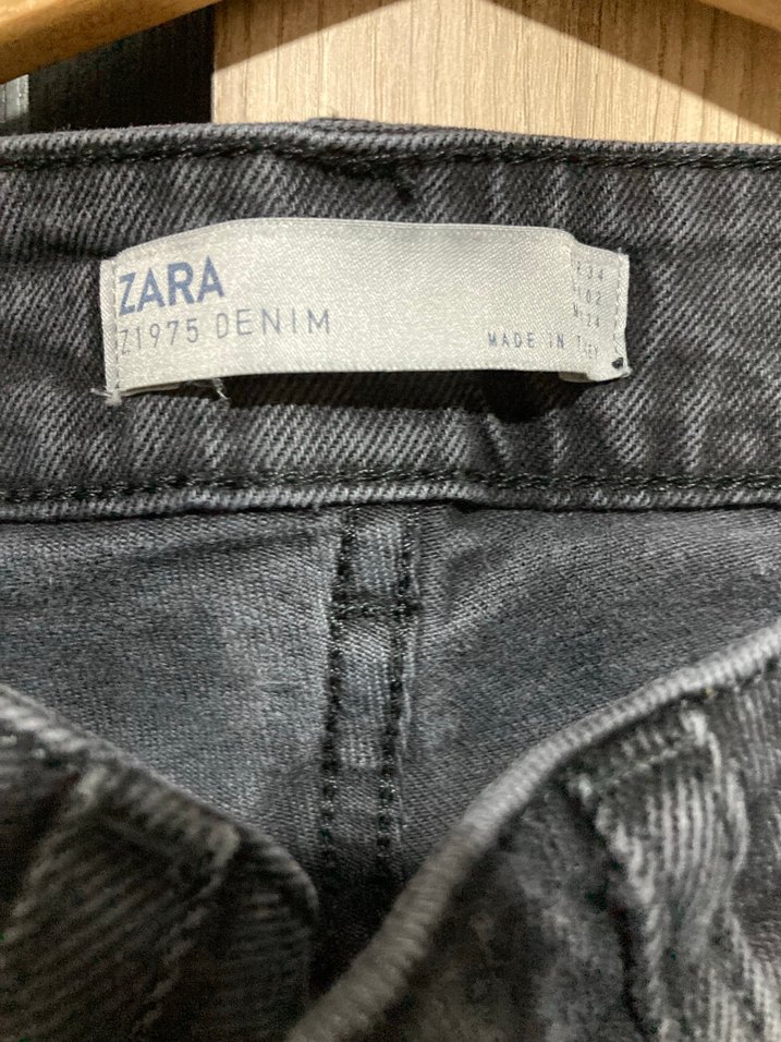 Gri Normal Kesim Kadın Denim Jean - Görsel 2