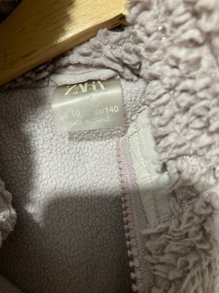 Kapüşonlu Peluş Ceket - Görsel 3