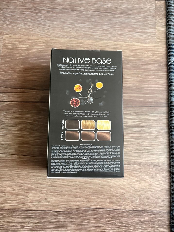 Native Base 7.7 Violet Blond Saç Boyası - Görsel 3