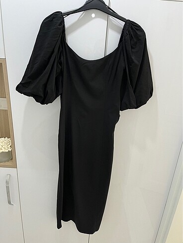 H&M Elbise siyah