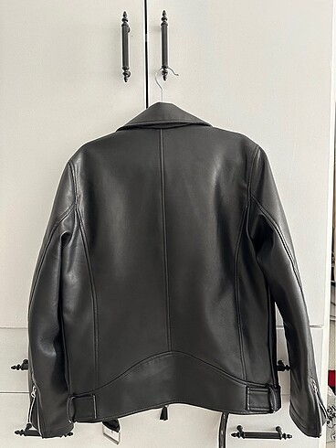 Pull and Bear PULL AND BEAR ERKEK BIKER DERİ CEKET & MONT
