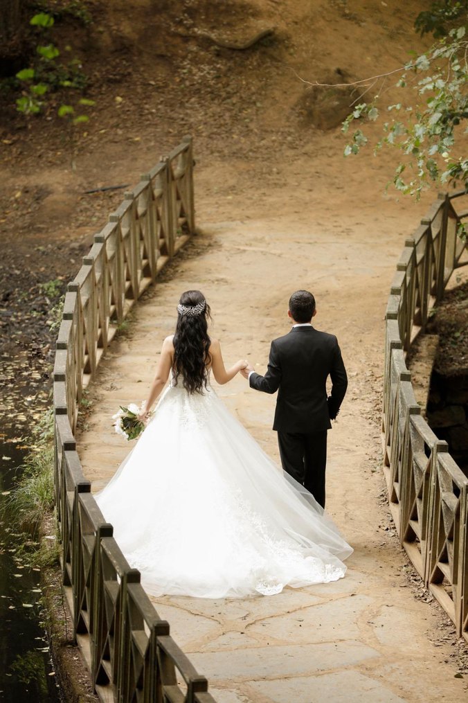 Beyaz Straplez A Kesim Gelinlik - Görsel 2