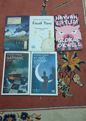 Modern Klasikler Kitap Seti - 5 Kitap