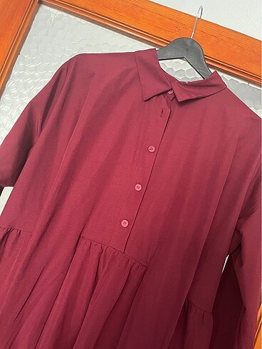 Diğer Beli bağlamalı uzun elbise