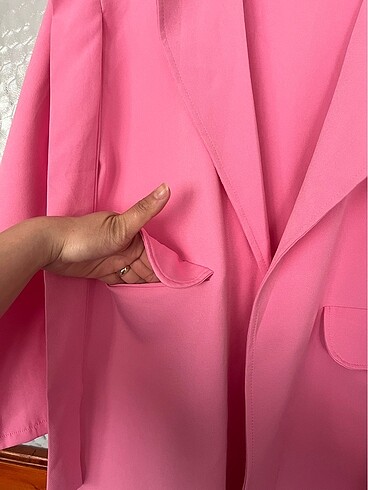 universal Beden pembe Renk Blazer ceket