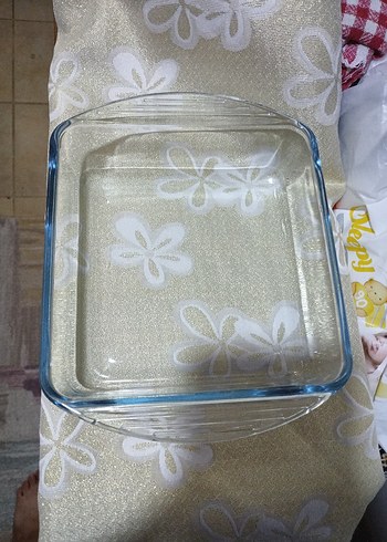 Cam Kare Fırın Kabı