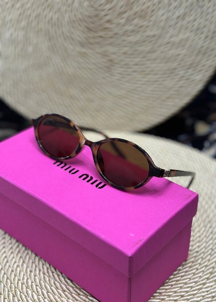 Miu miu BAYAM güneş gözlüğü. - Görsel 3