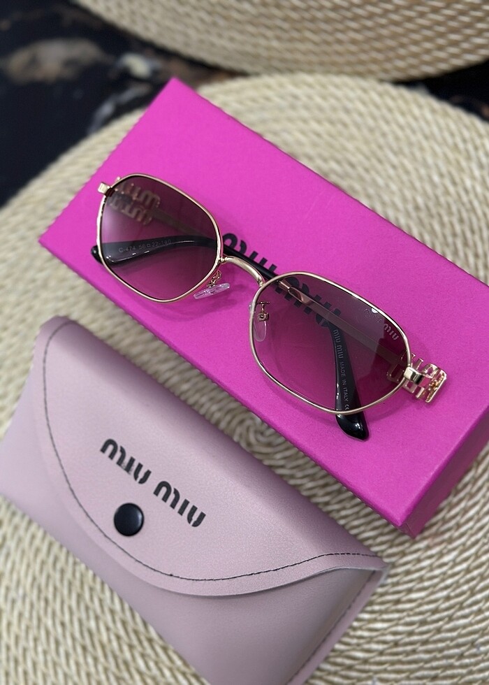 Miu miu BAYAM güneş gözlüğü. - Görsel 2