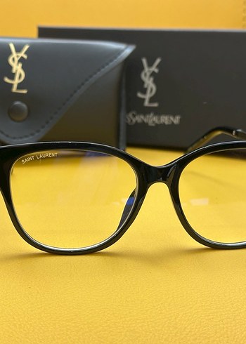 Saint Laurent. Bayan şeffaf cam.  Gözlüğü. - Görsel 7