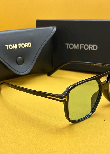 Tom Ford Transparan mavi cam Kadın Güneş Gözlüğü - Görsel 2