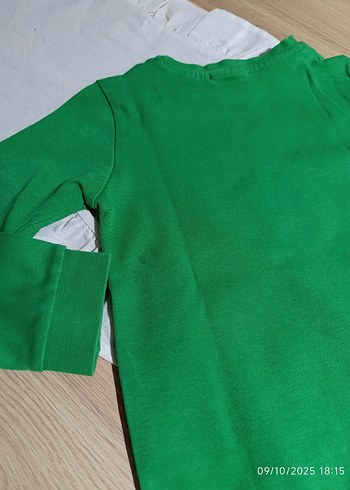 5 Yaş Beden Renkli Baskılı Erkek Çocuk Sweatshirt