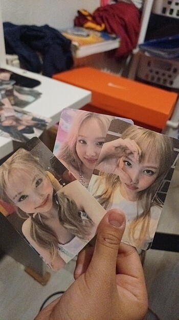 Nayeon photocard 3lü