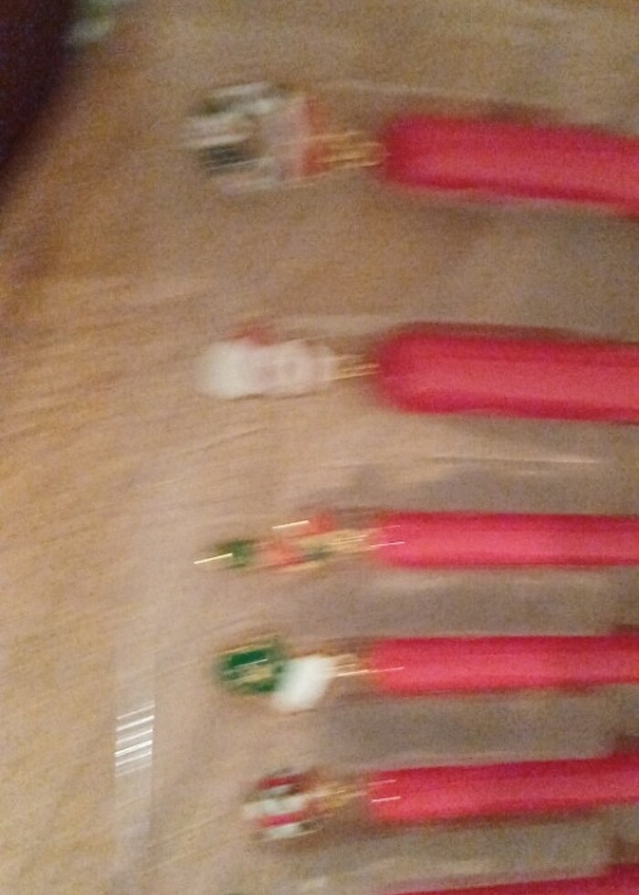 Charmlı yılbaşı temalı fırça seti - Görsel 5