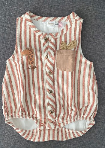 BG store Kolsuz Bohem Tarzı Bebek Tulum